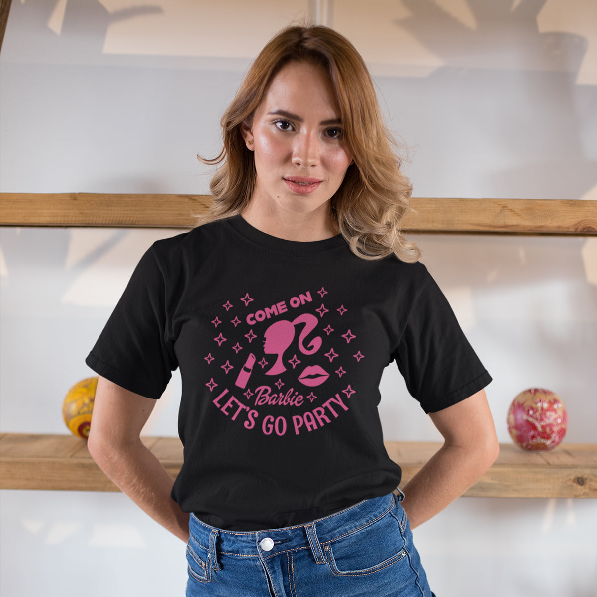 Playera Lets Go Party para Dama