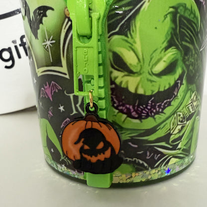 Vaso Acrílico Zipper Snow Globe Hombre Saco (Glow in the dark)