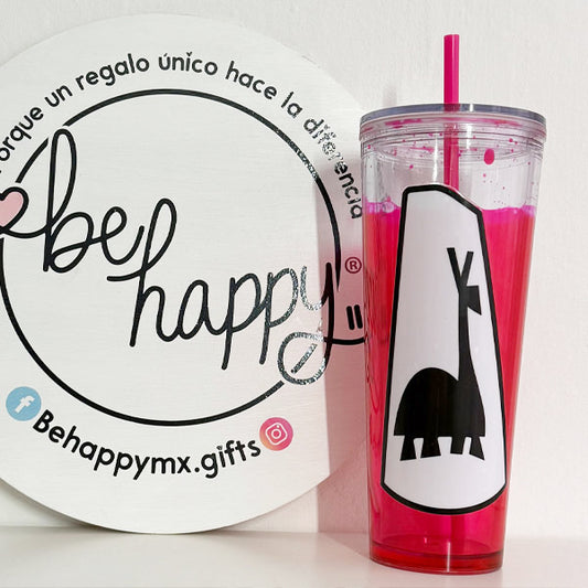 Vaso Acrílico Efecto Lava Poción Llama