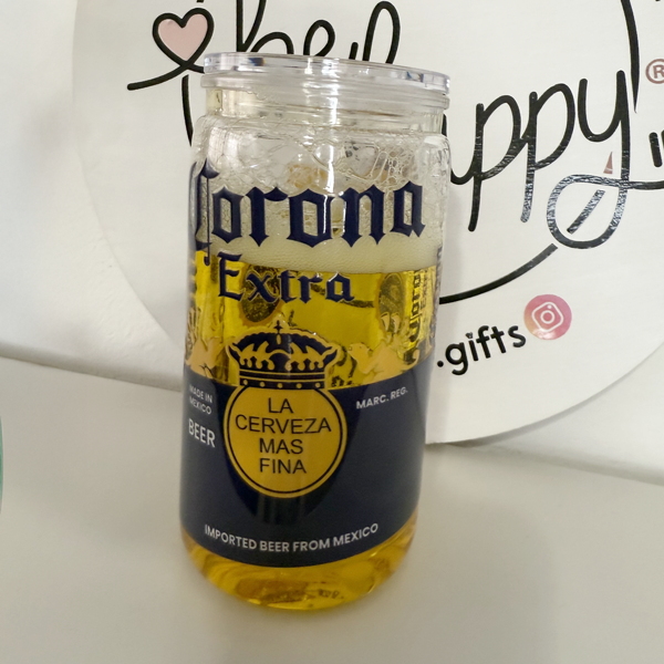 Vaso Tipo Lata de acrilico de 16 oz Cerveza