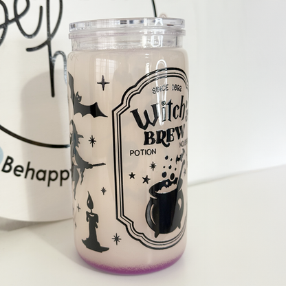 Vaso Mágico de acrilico de 16 oz halloween