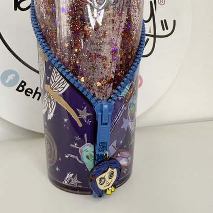 Vaso Acrílico Zipper Snow Globe C. Jones (Glow in the dark)