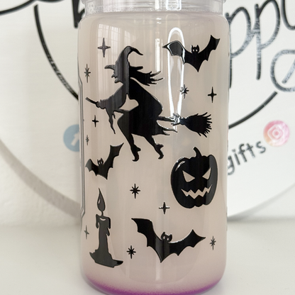 Vaso Mágico de acrilico de 16 oz halloween