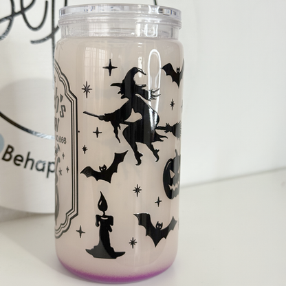 Vaso Mágico de acrilico de 16 oz halloween