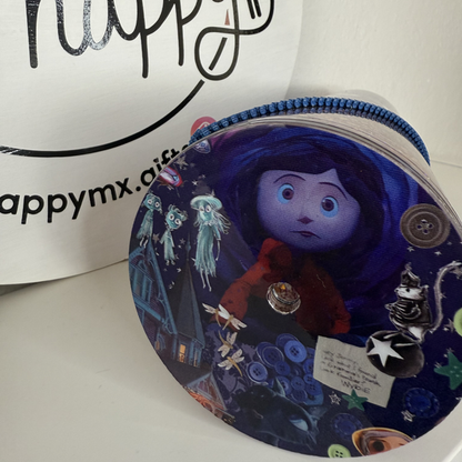 Vaso Acrílico Zipper Snow Globe C. Jones (Glow in the dark)