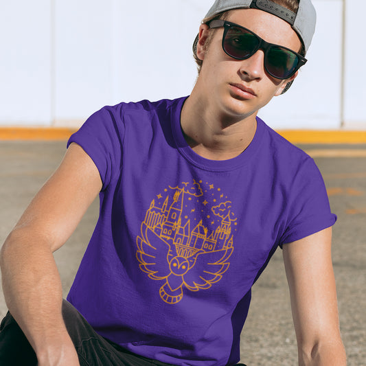 Playera HP lechuza mágica para Caballero