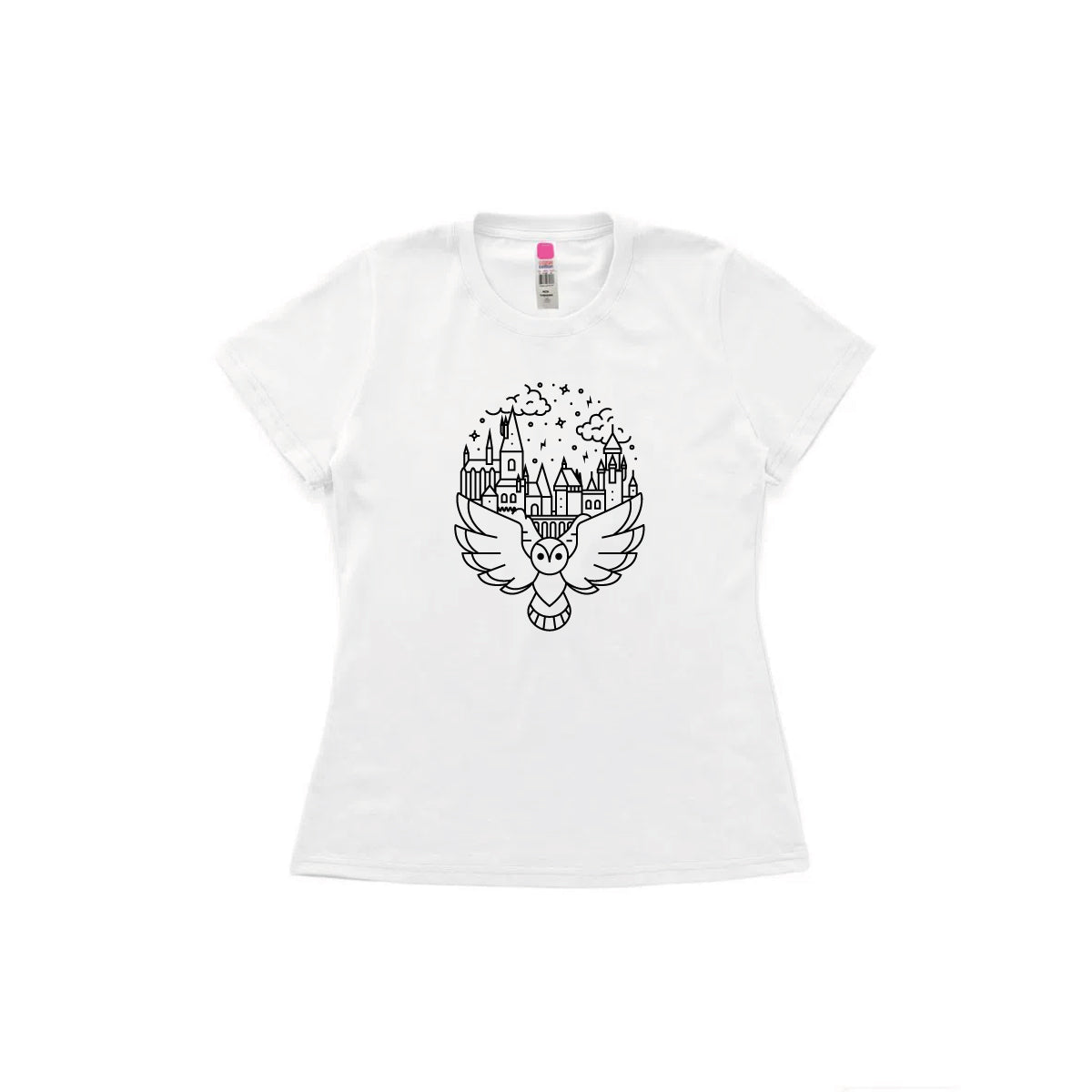 Playera Lechuza Mágica HP para Dama