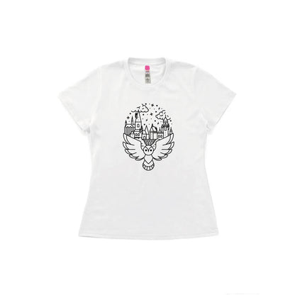 Playera Lechuza Mágica HP para Dama