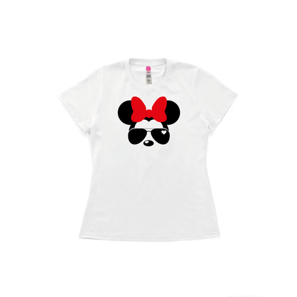 Playera Ratones con Lentes para Parejas