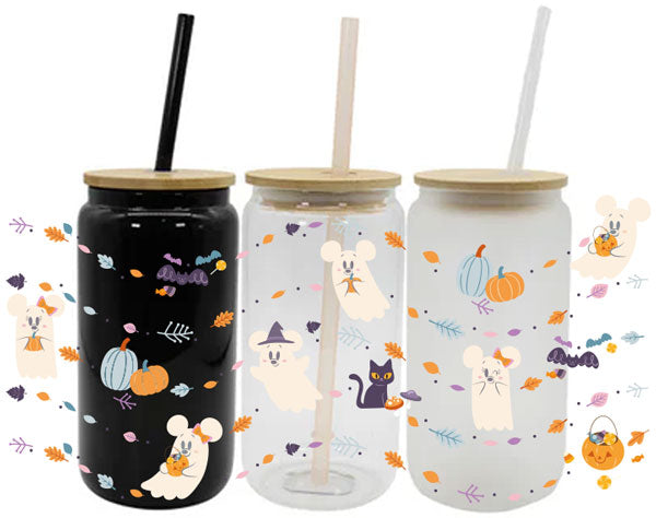 Wrap DTF UV Ratoncitos fantasmas