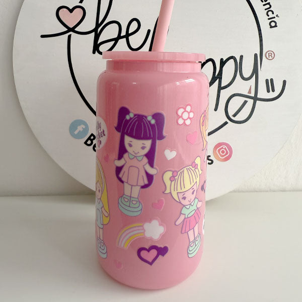 Vaso de color de Mini Dolly