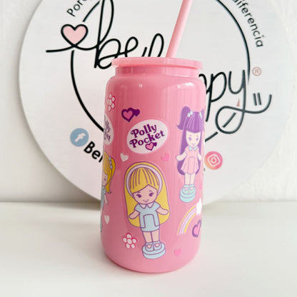 Vaso de color de Mini Dolly