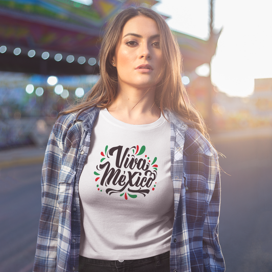 Playera Viva México para Dama