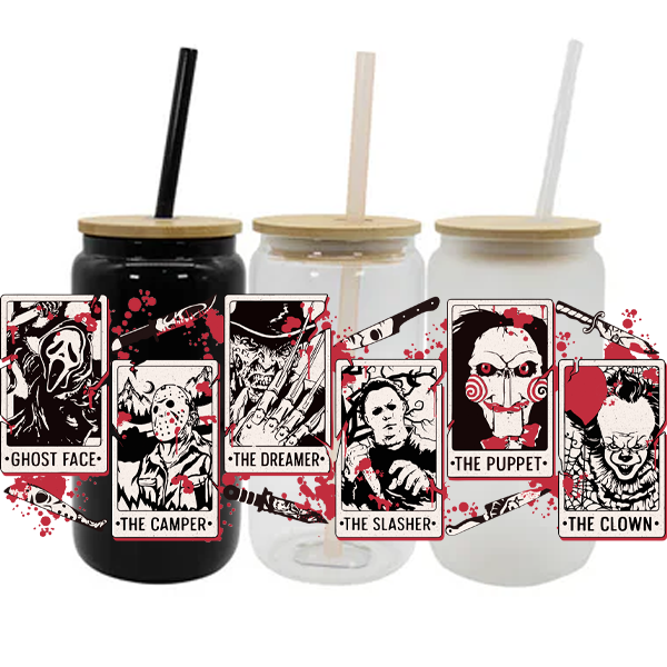 Wrap DTF UV Personajes de Halloween Mod.1